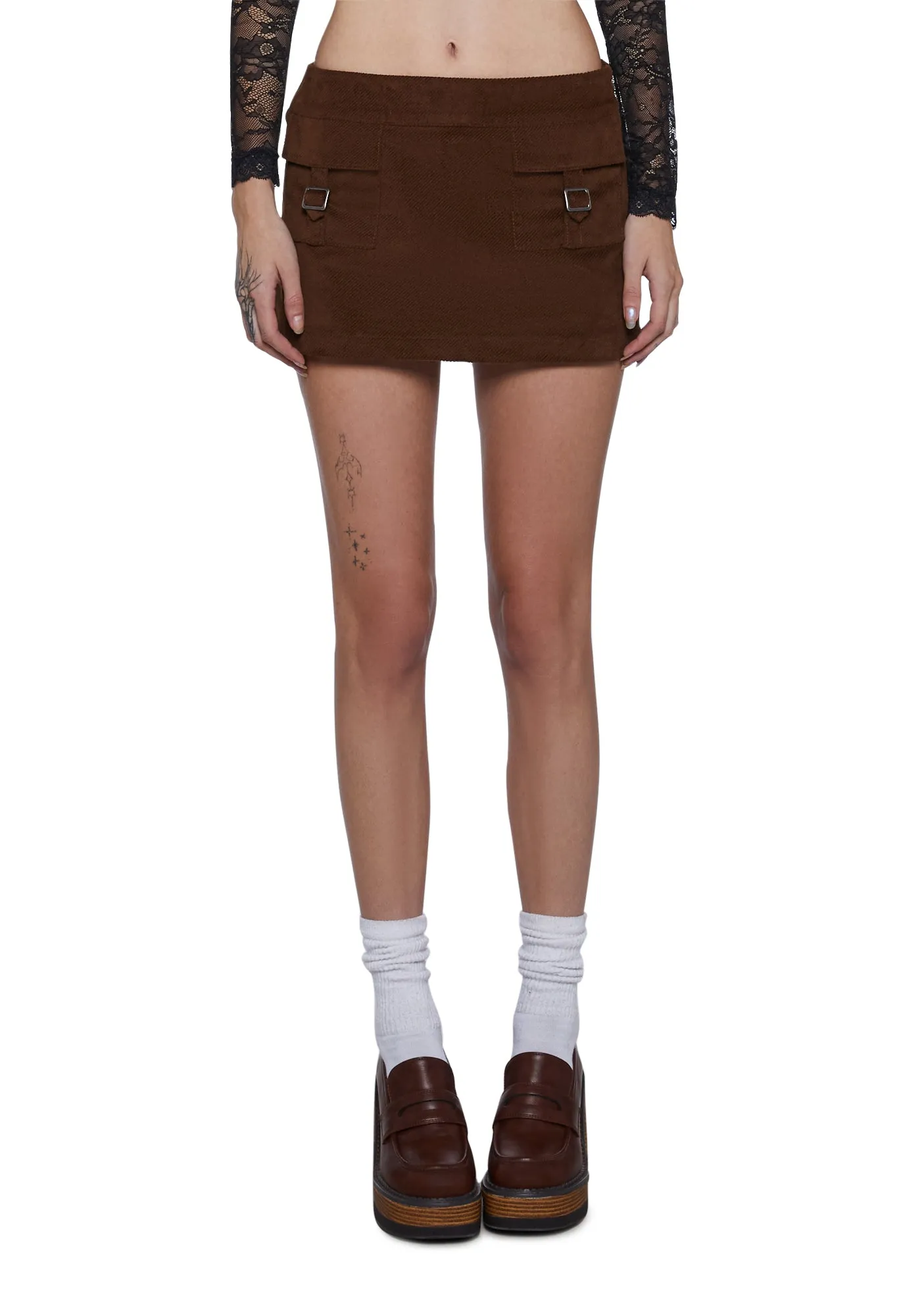 Vantage Point Mini Skort sold by Dolls Kill