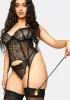Plus Chilling Flashbacks Lingerie Set sold by Dolls Kill