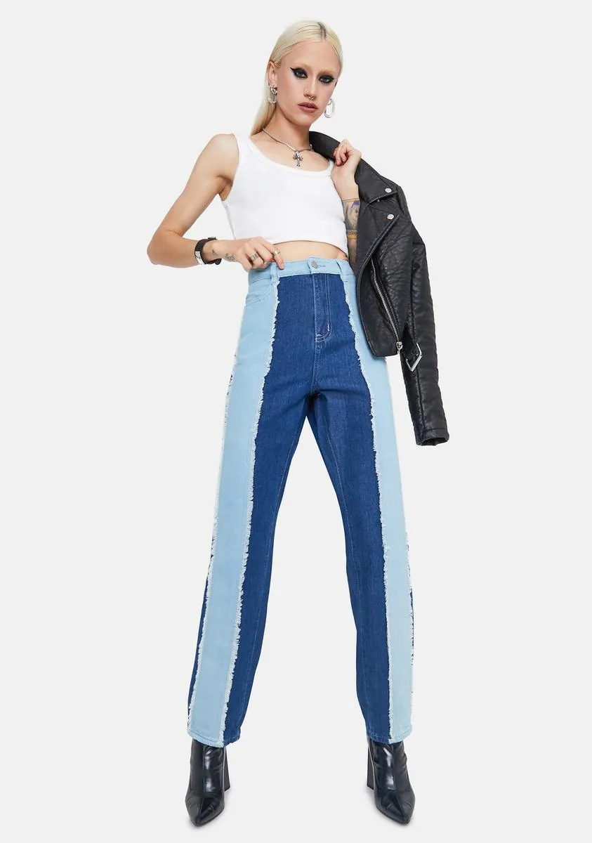 Good Looks Patchwork Jeans sold by Dolls Kill product image thumbnail 2