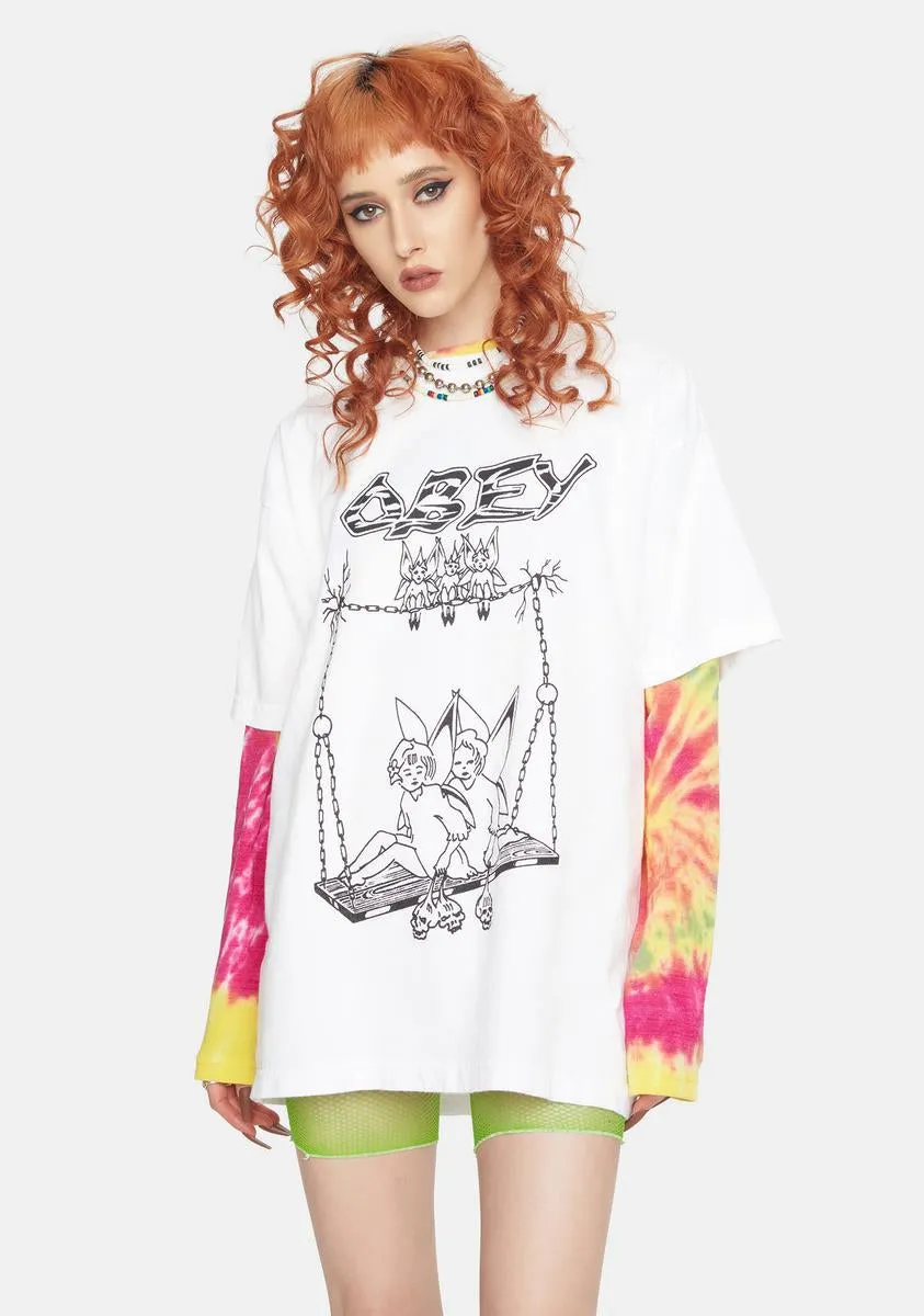 Cast Out Graphic Tee sold by Dolls Kill