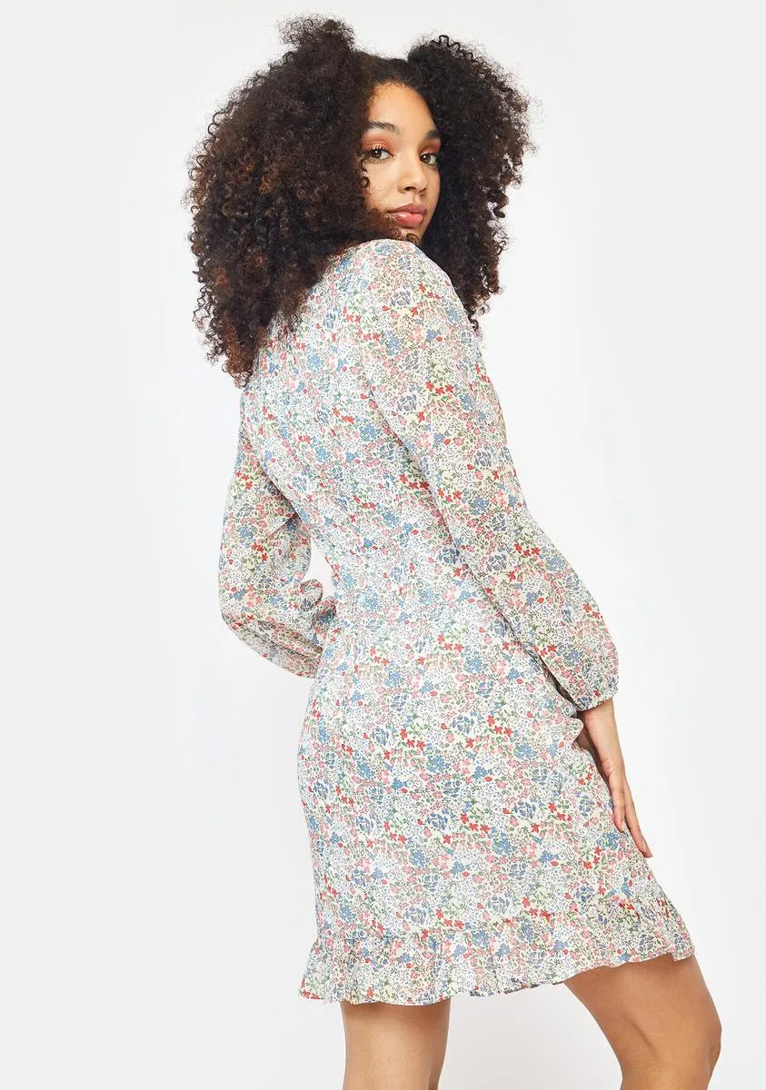 Summer Undeniably Me Floral Mini Dress sold by Dolls Kill product image thumbnail 4