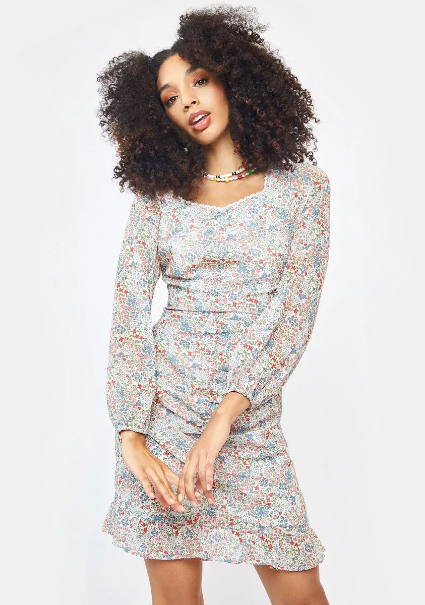 Summer Undeniably Me Floral Mini Dress sold by Dolls Kill