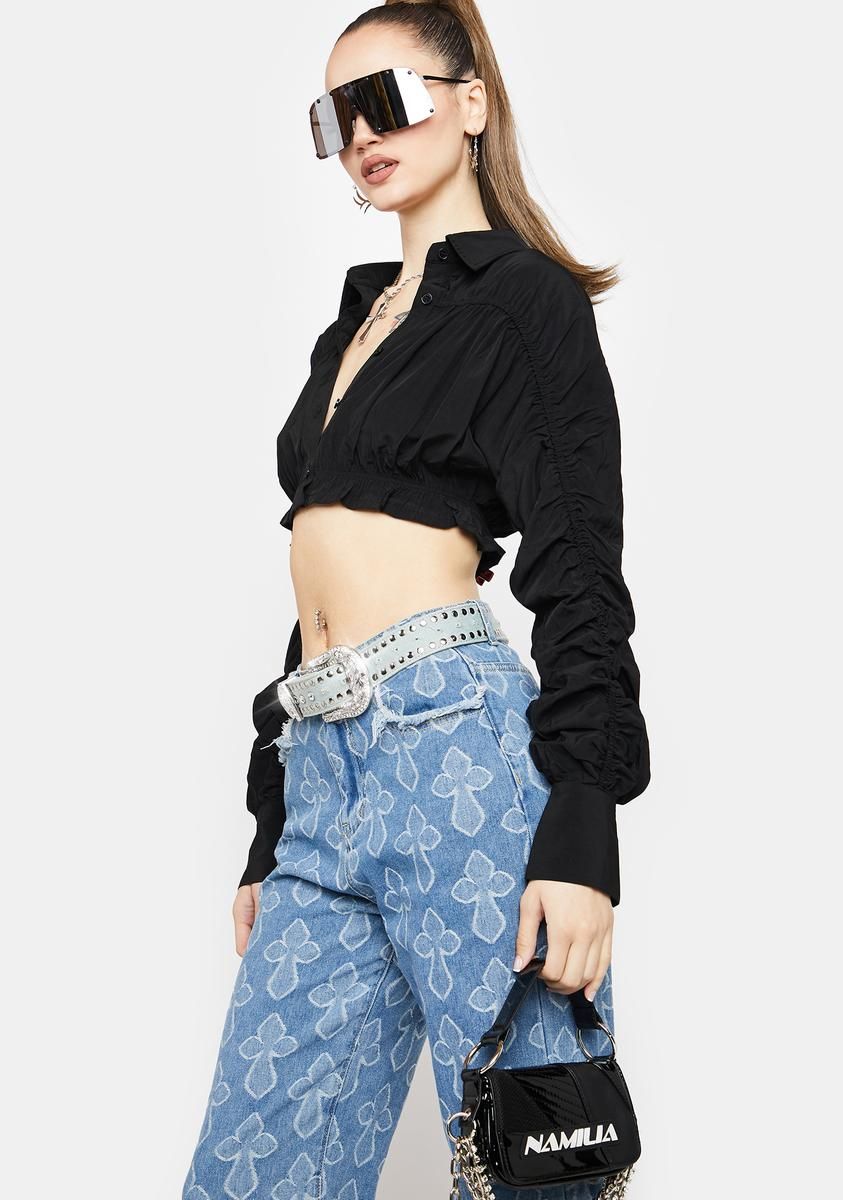 Any Day Now Crop Top sold by Dolls Kill product image thumbnail 2