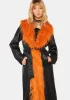 Yaz Faux Leather Trench Coat sold by Dolls Kill