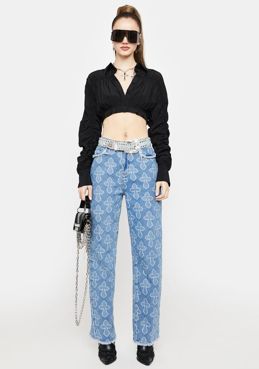 Any Day Now Crop Top sold by Dolls Kill product image thumbnail 5