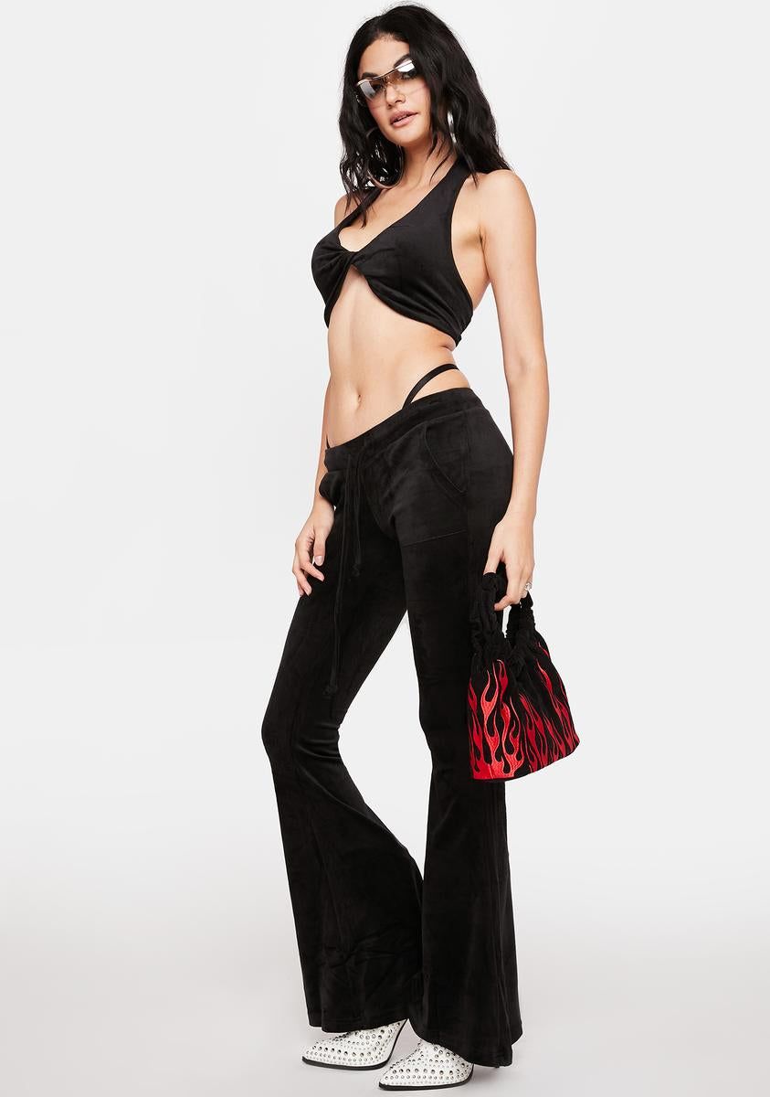 Cherish Me Velour Pant Set sold by Dolls Kill product image thumbnail 2