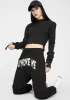 Choke Me Jogger Sweatpants sold by Dolls Kill