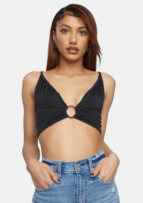 Vacation Hopper O-Ring Bra Top sold by Dolls Kill