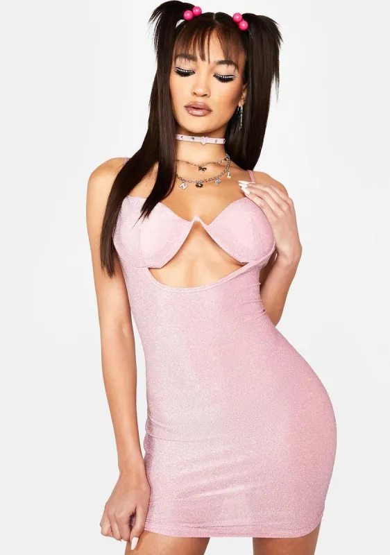 Candy Sugared Compliments Bodycon Dress sold by Dolls Kill