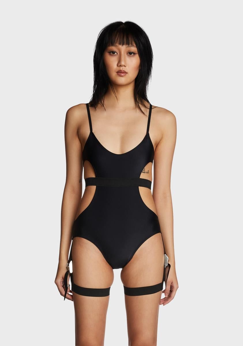 Vail Cut-Out Bodysuit sold by Dolls Kill