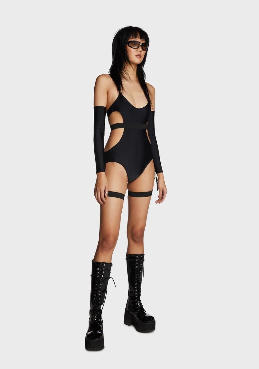 Vail Cut-Out Bodysuit sold by Dolls Kill product image thumbnail 5