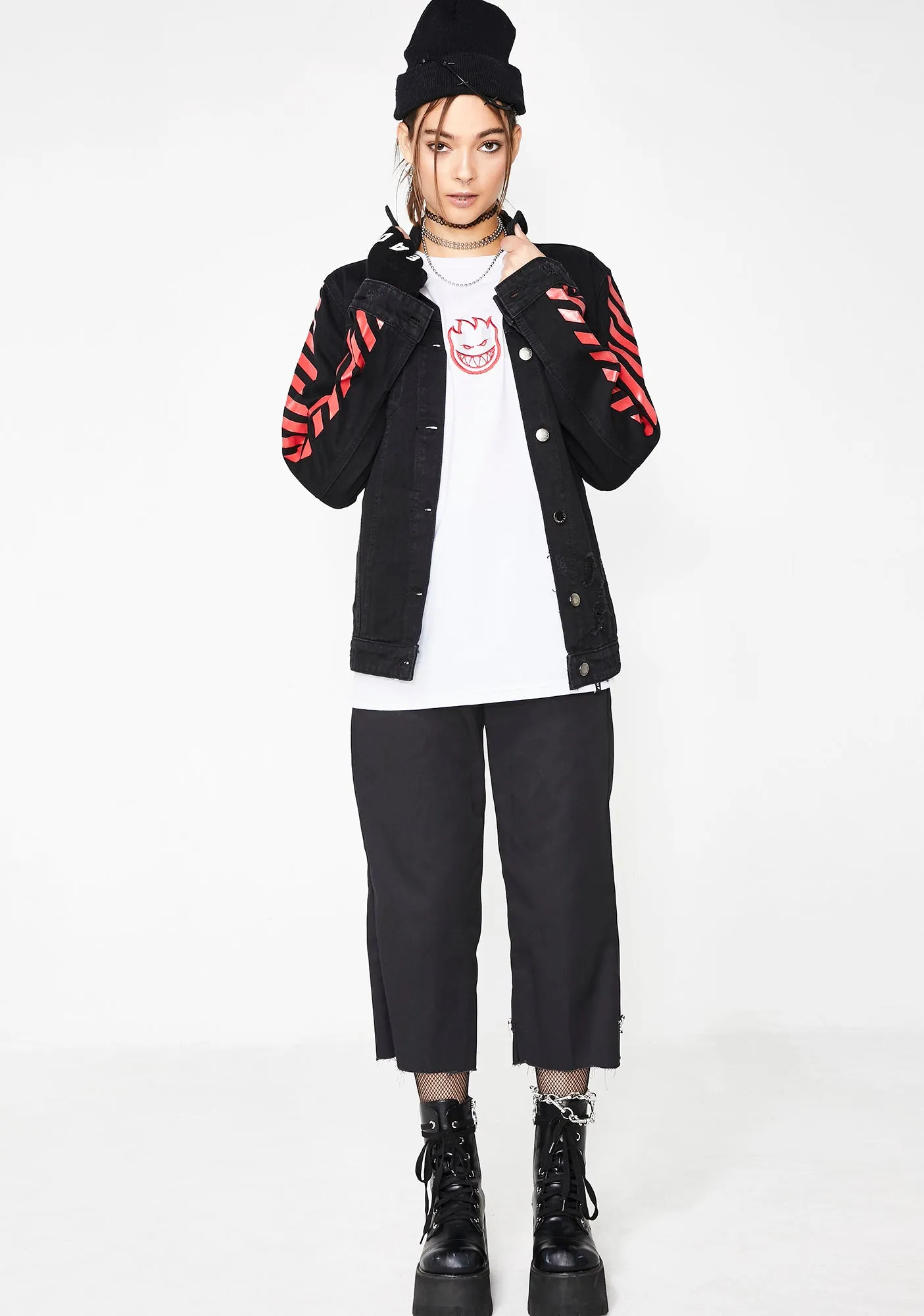 Spitfire OG Logo Tee sold by Dolls Kill product image thumbnail 5