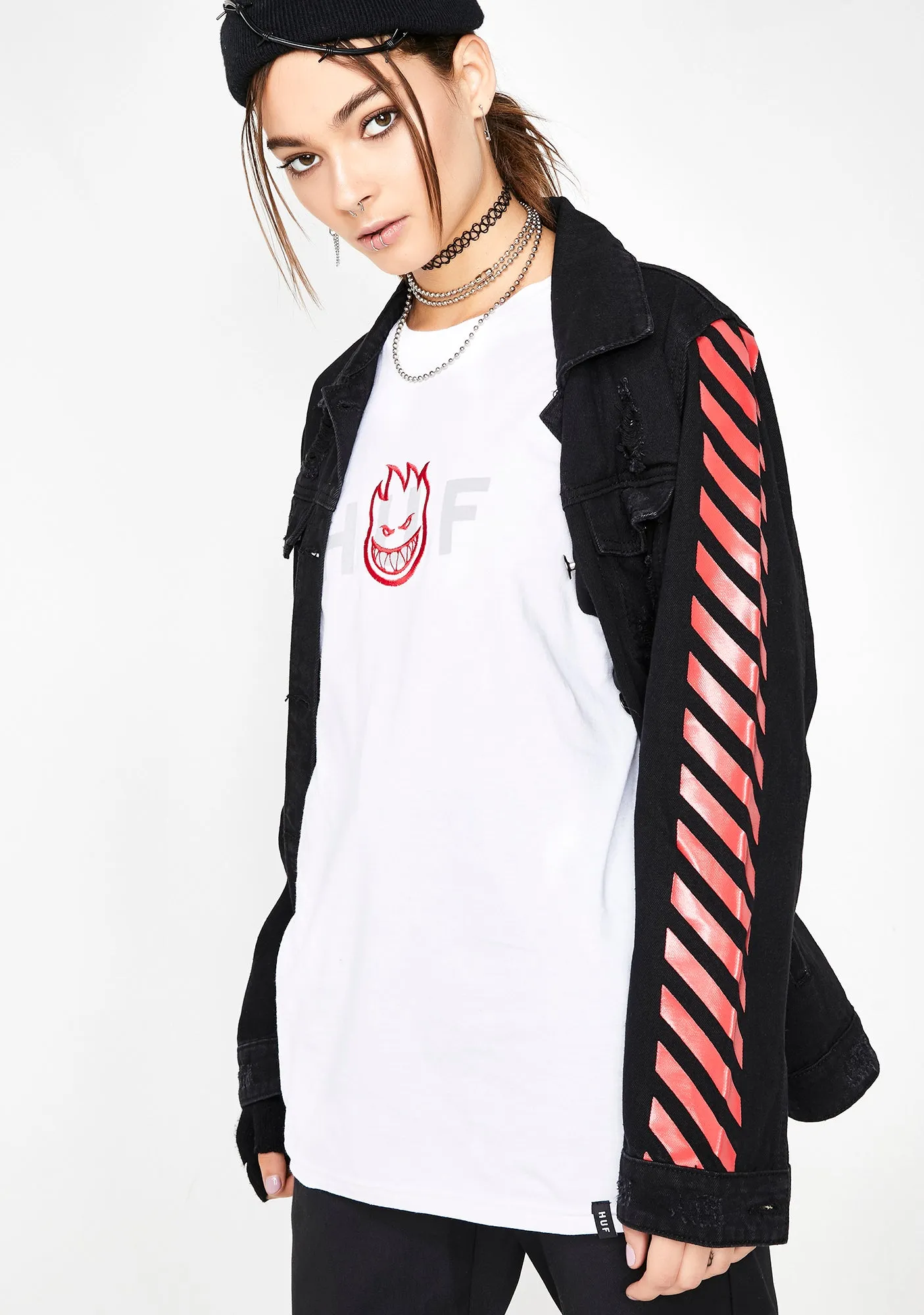 Spitfire OG Logo Tee sold by Dolls Kill product image thumbnail 2