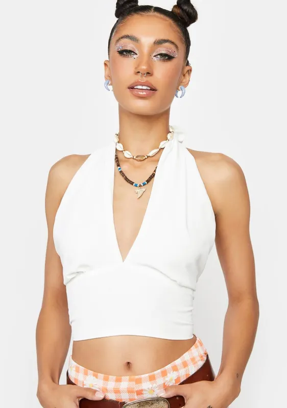 Purely A Taste Parade Halter Top sold by Dolls Kill