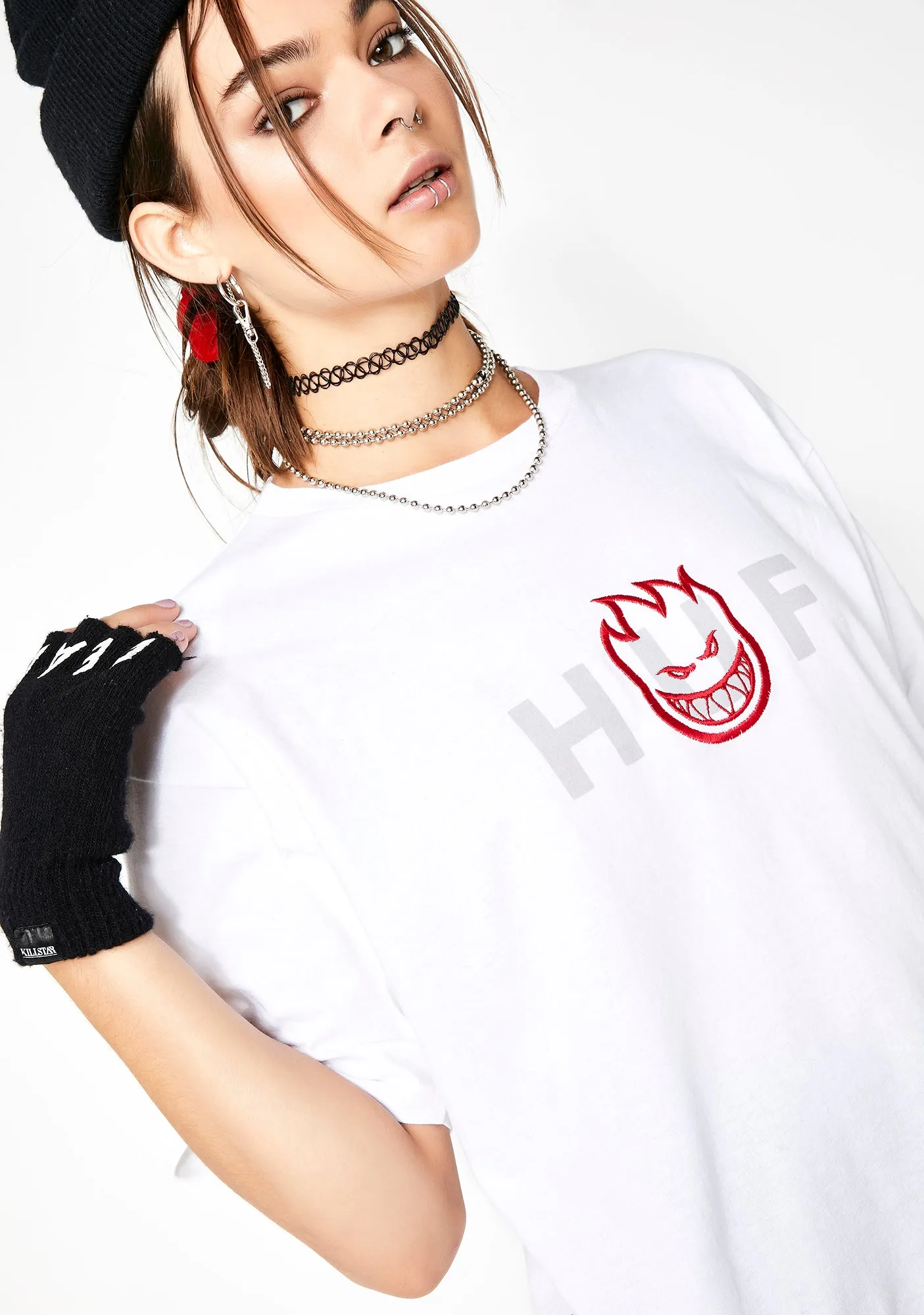 Spitfire OG Logo Tee sold by Dolls Kill product image thumbnail 3