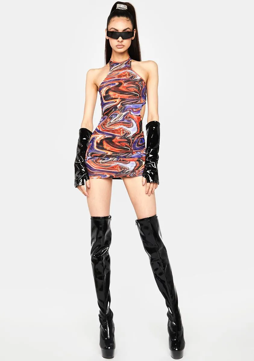 Galaxy Axel Mini Dress sold by Dolls Kill product image thumbnail 4