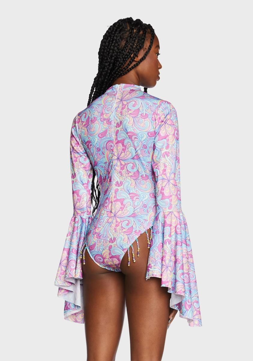 Shroom Cut-Out Bodysuit sold by Dolls Kill product image thumbnail 4