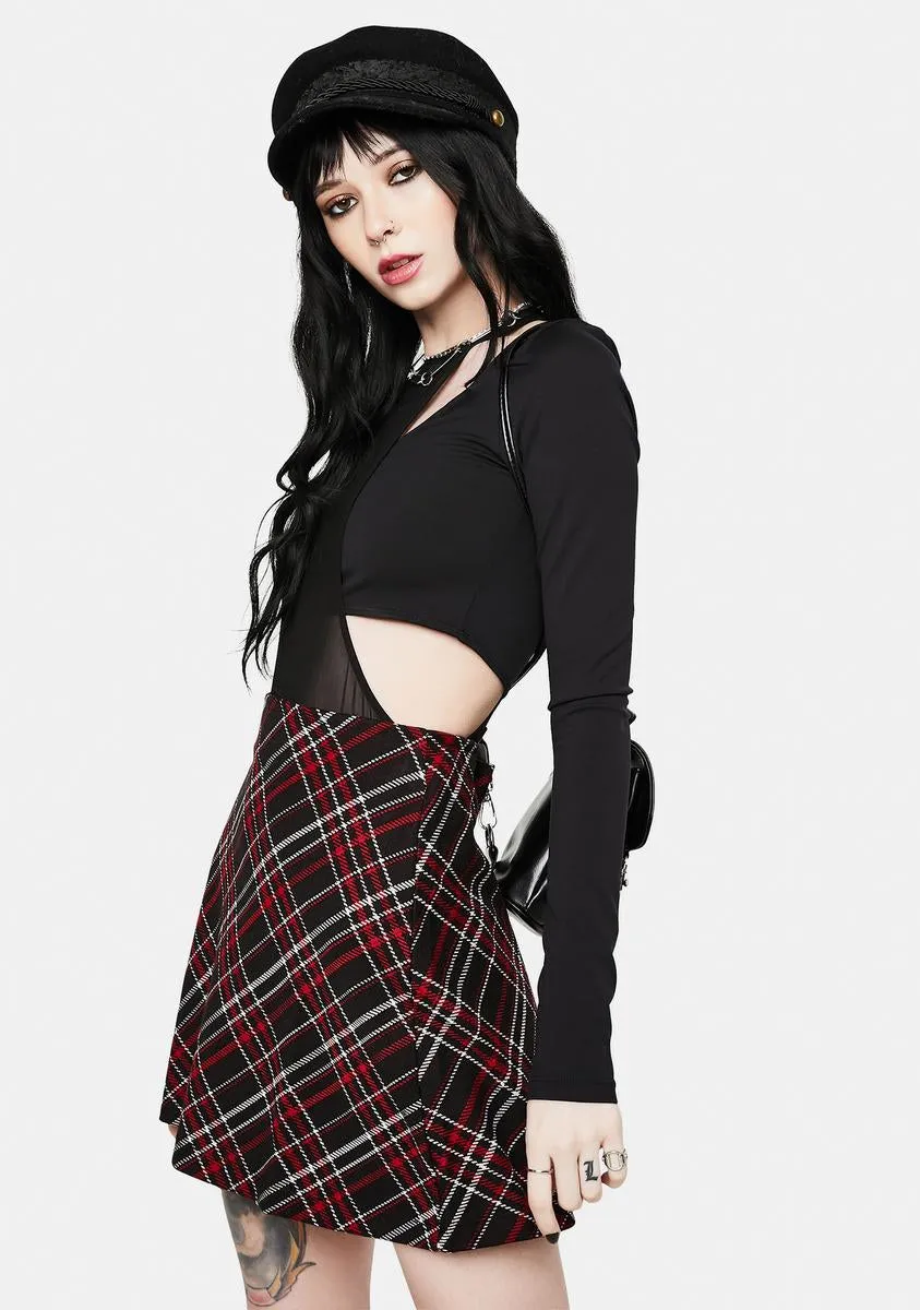 Kensington Plaid Mini Skirt sold by Dolls Kill product image thumbnail 2