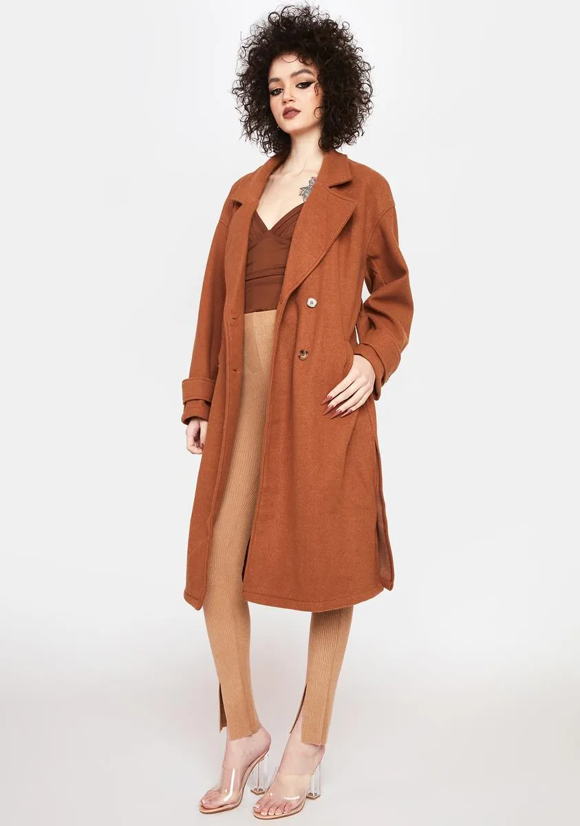 The Whole Truth Trench Coat sold by Dolls Kill product image thumbnail 2