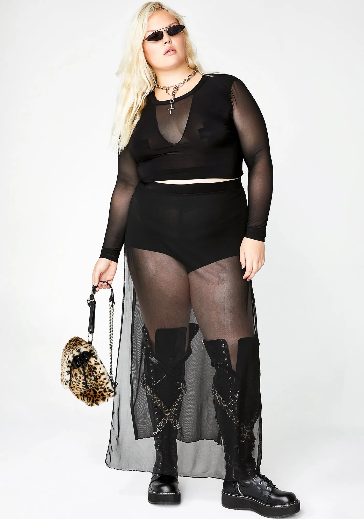 Magic Woman Sheer Set sold by Dolls Kill