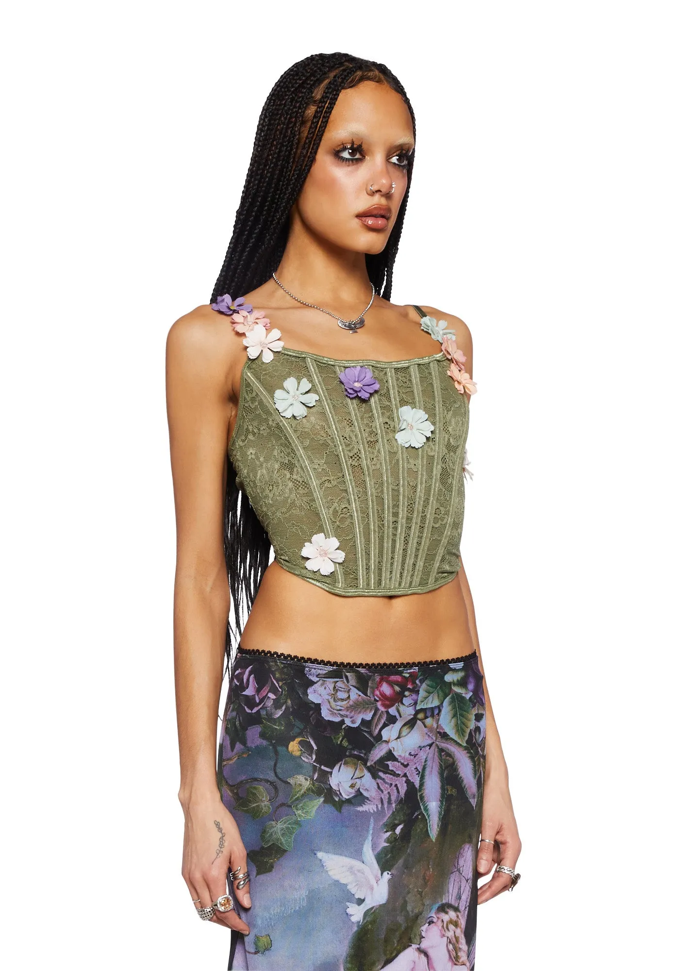 Whimsy Visions Corset Top sold by Dolls Kill product image thumbnail 3