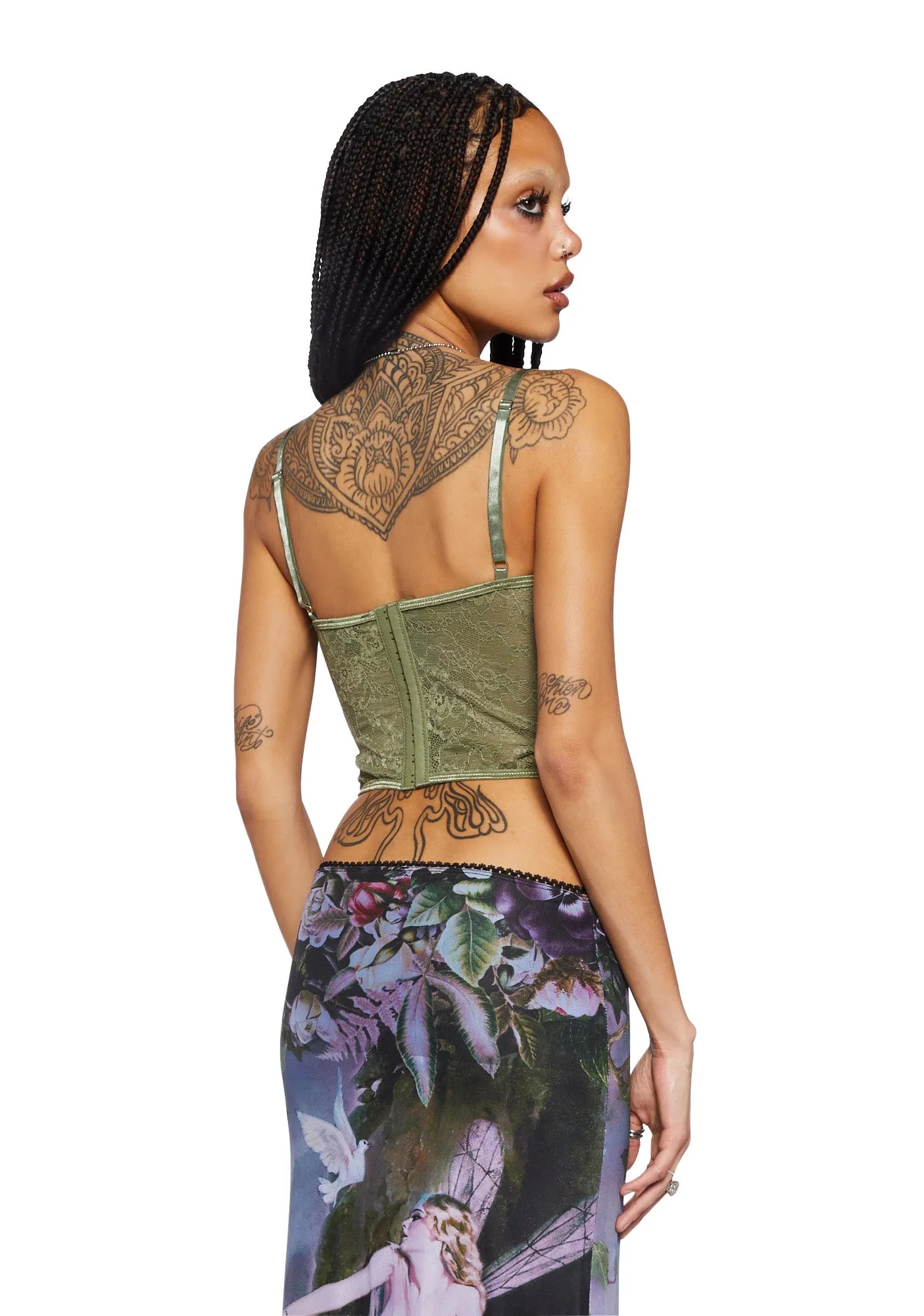 Whimsy Visions Corset Top sold by Dolls Kill product image thumbnail 4