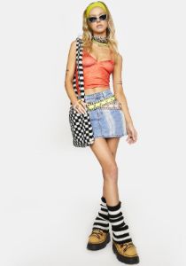 Summer Front Of The Stage Halter Top sold by Dolls Kill