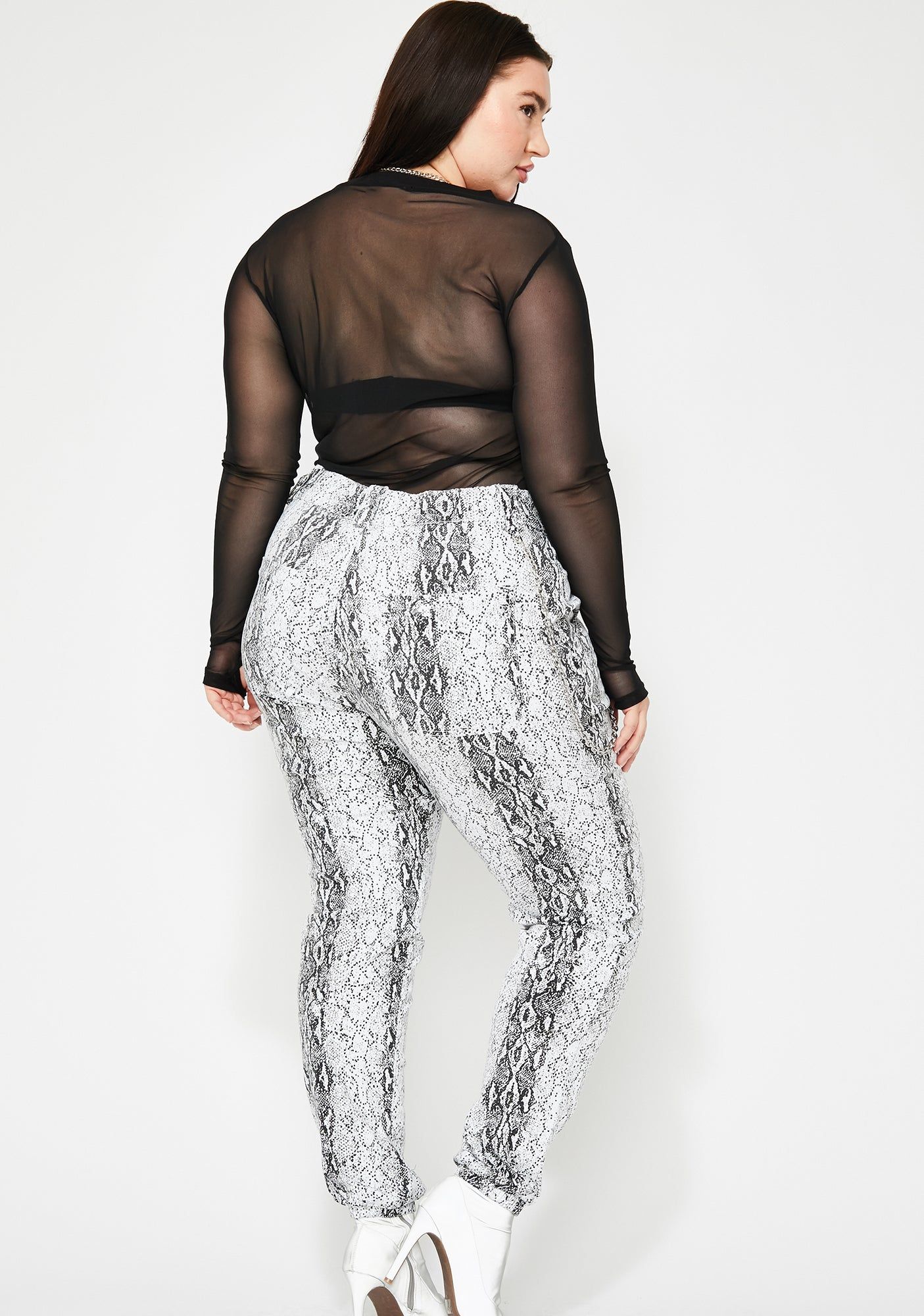 Icy Slayin' Mamba Mami Snakeskin Pants sold by Dolls Kill product image thumbnail 4