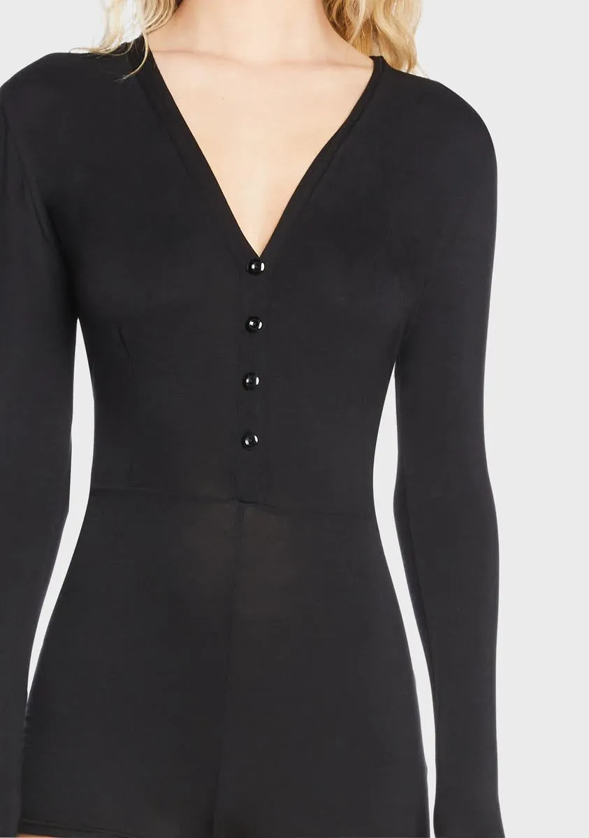 Wicked Wild Instincts Long Sleeve Romper sold by Dolls Kill product image thumbnail 2