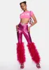 Candy Nothing But Extra Vegan Leather Pants sold by Dolls Kill