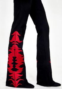 Lotta Cut-Out Pants sold by Dolls Kill