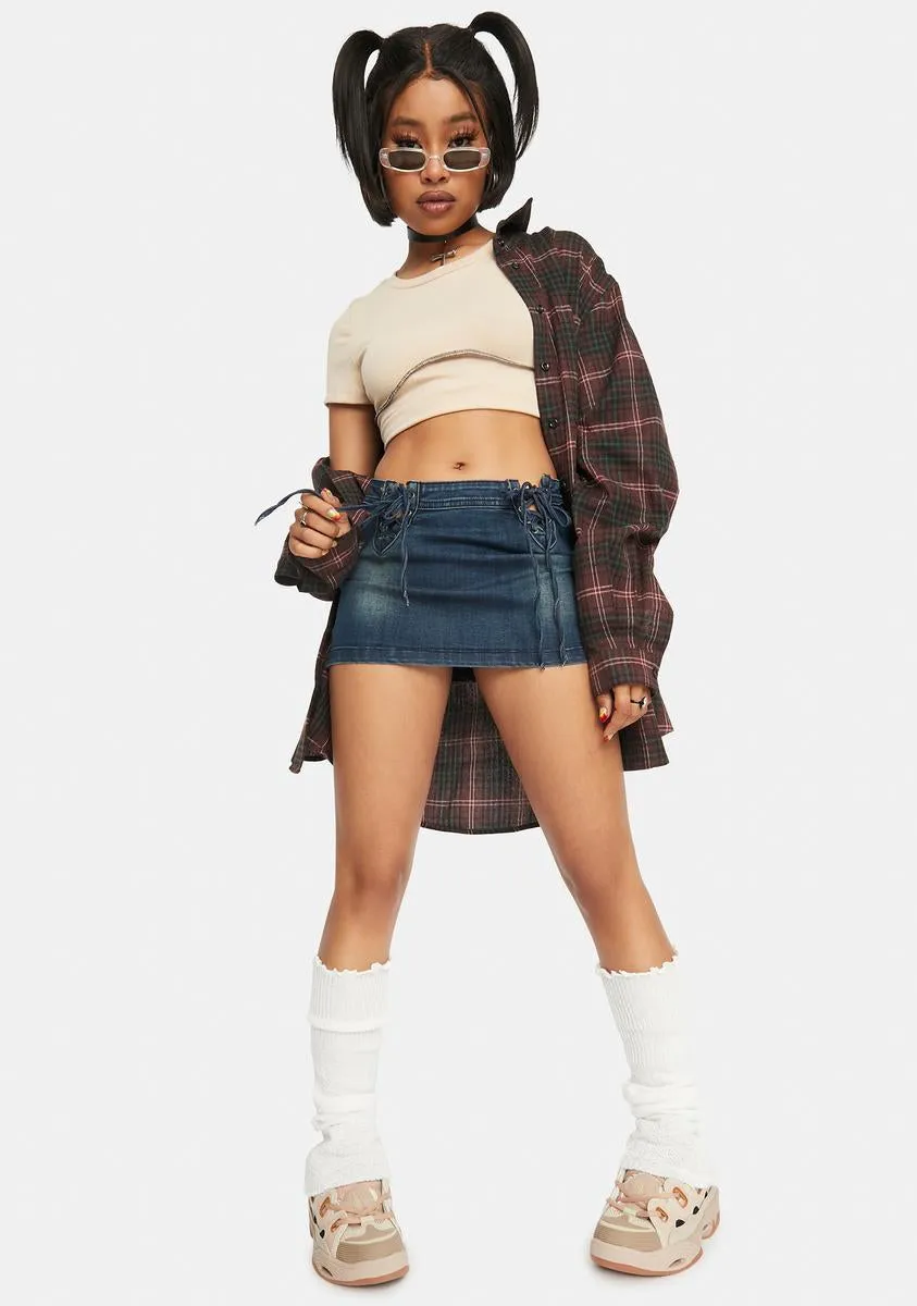 Sand Underboob Tee sold by Dolls Kill product image thumbnail 3