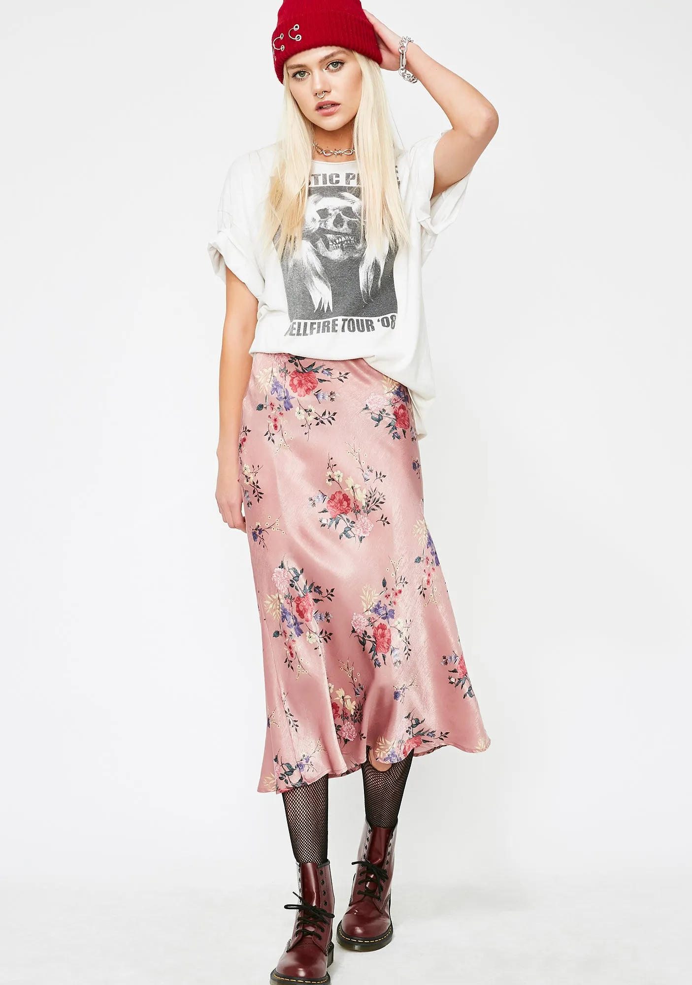 Afternoon Delight Midi Skirt sold by Dolls Kill product image thumbnail 3