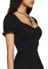 Chasin' Rainbows Mini Dress - Black sold by Dolls Kill