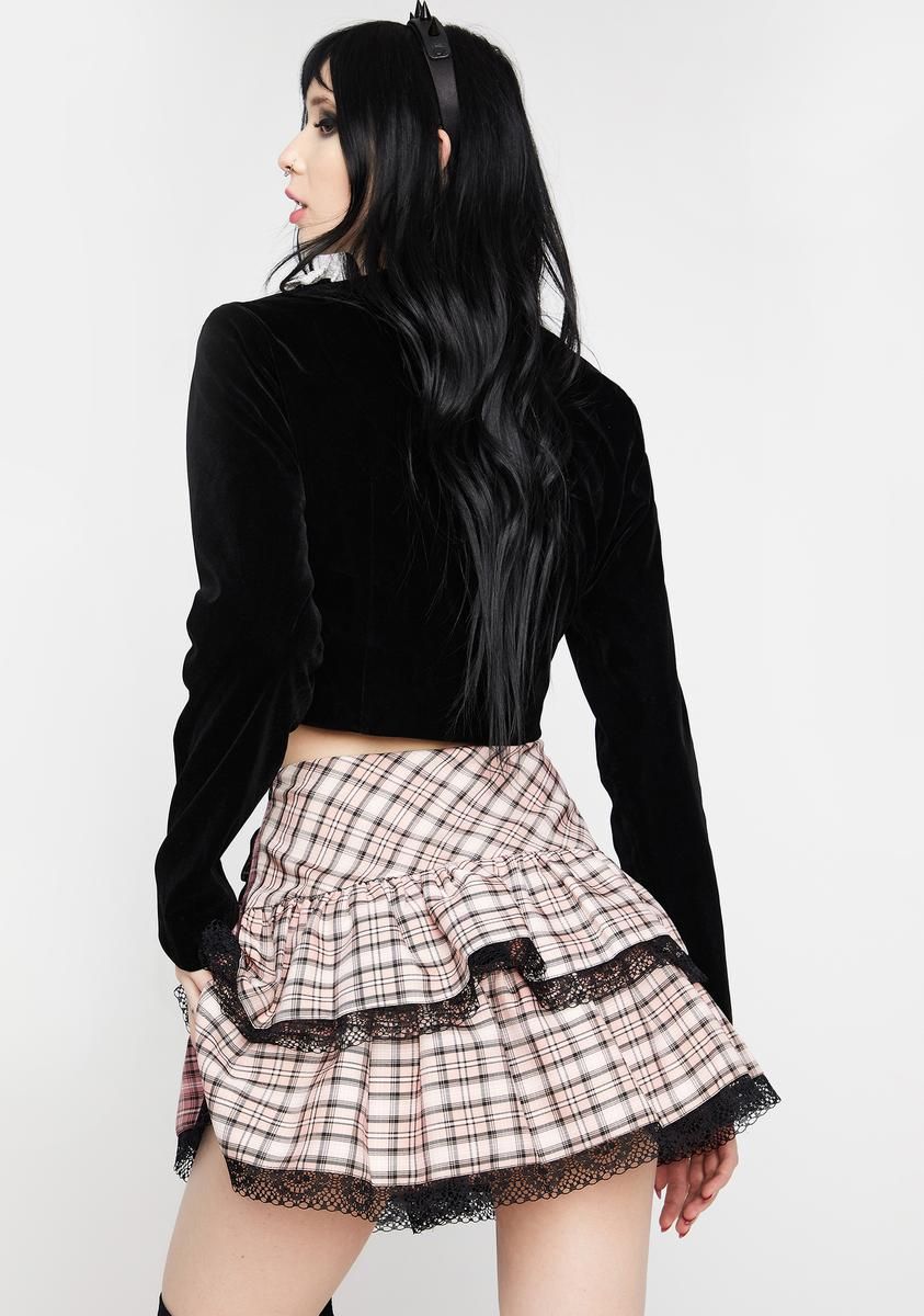 Millennium Hottie Plaid Skirt sold by Dolls Kill product image thumbnail 4