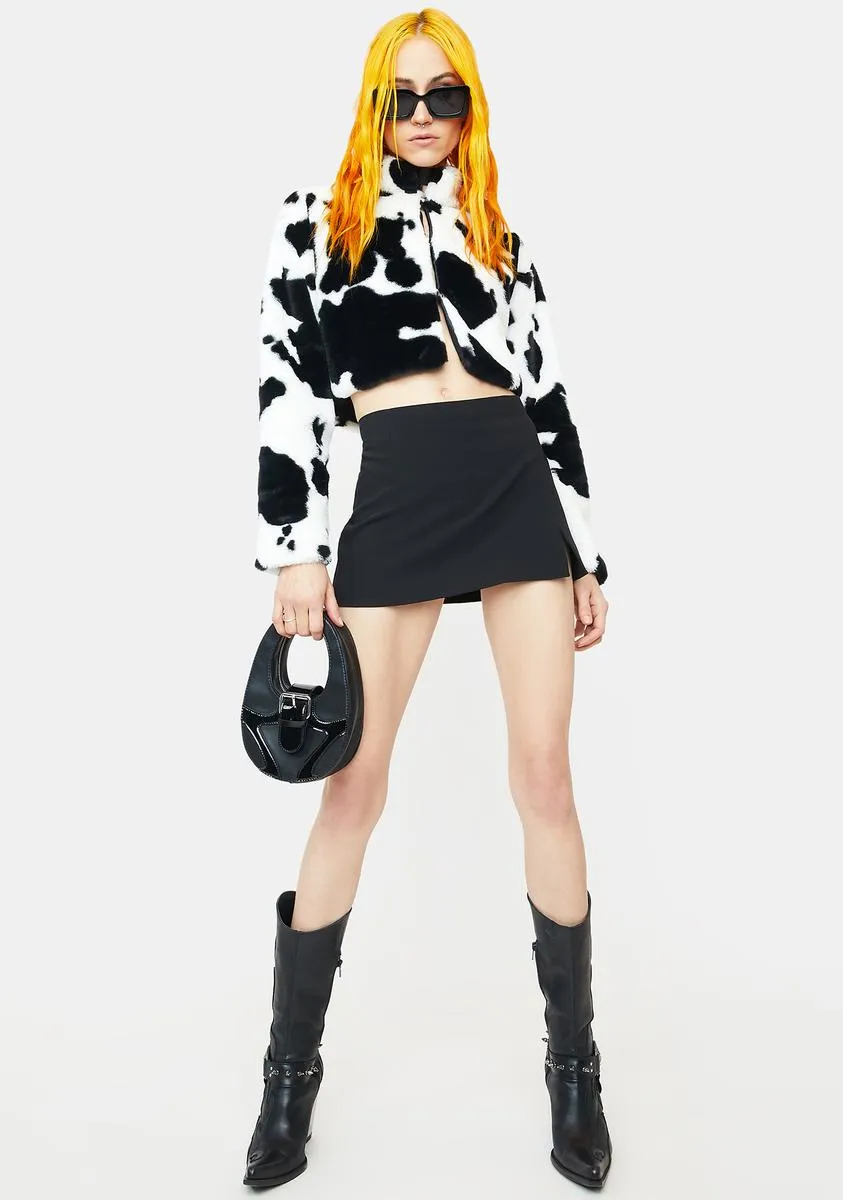 Calf Of Me Cow Print Jacket sold by Dolls Kill product image thumbnail 3