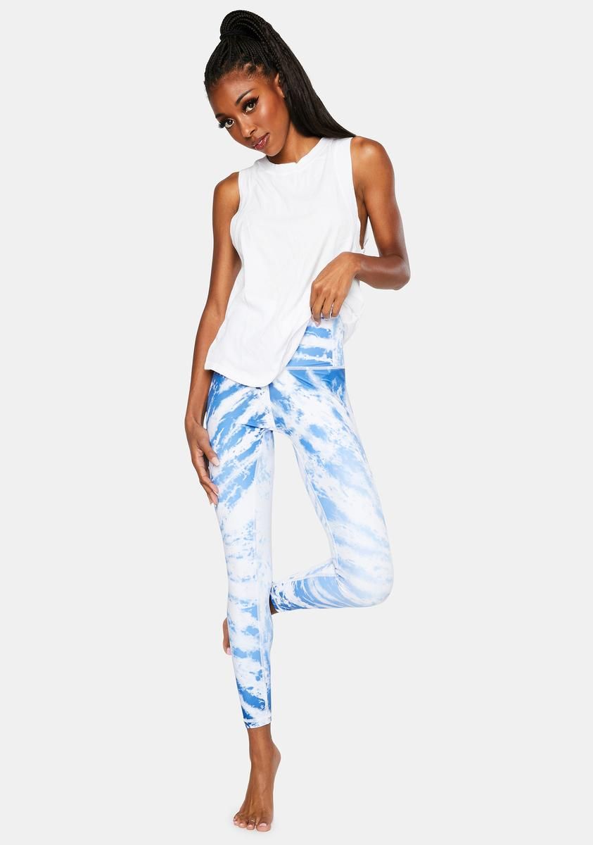 Tie Dye High Waisted Leggings sold by Dolls Kill product image thumbnail 3