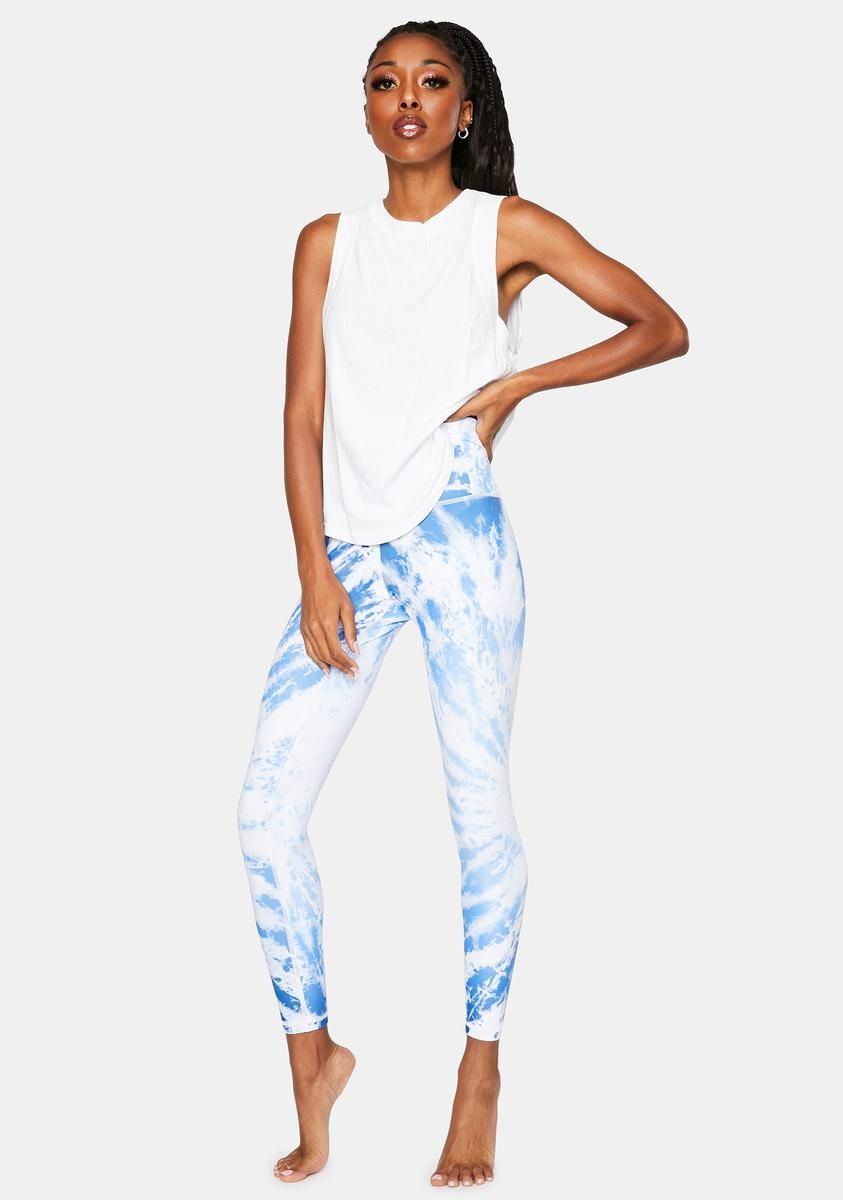 Tie Dye High Waisted Leggings sold by Dolls Kill product image thumbnail 4