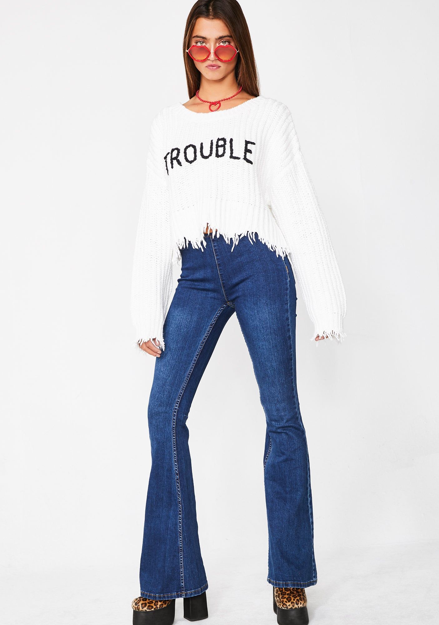 Trouble Storm Sweater sold by Dolls Kill product image thumbnail 5