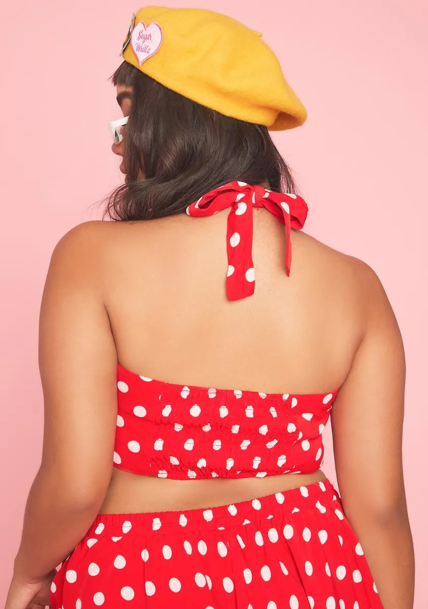 Plus Strawberry Picking Halter Top sold by Dolls Kill product image thumbnail 4