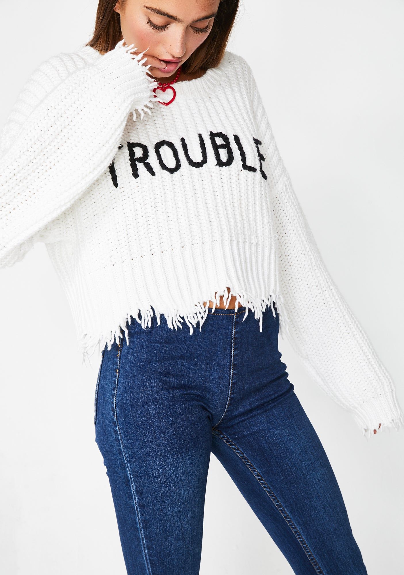 Trouble Storm Sweater sold by Dolls Kill product image thumbnail 3