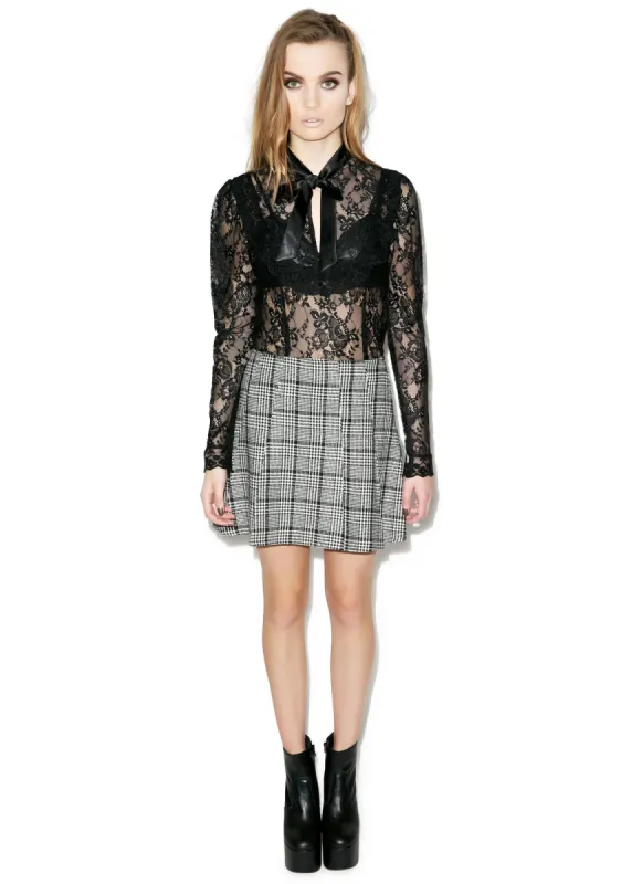 Laced Out Top sold by Dolls Kill