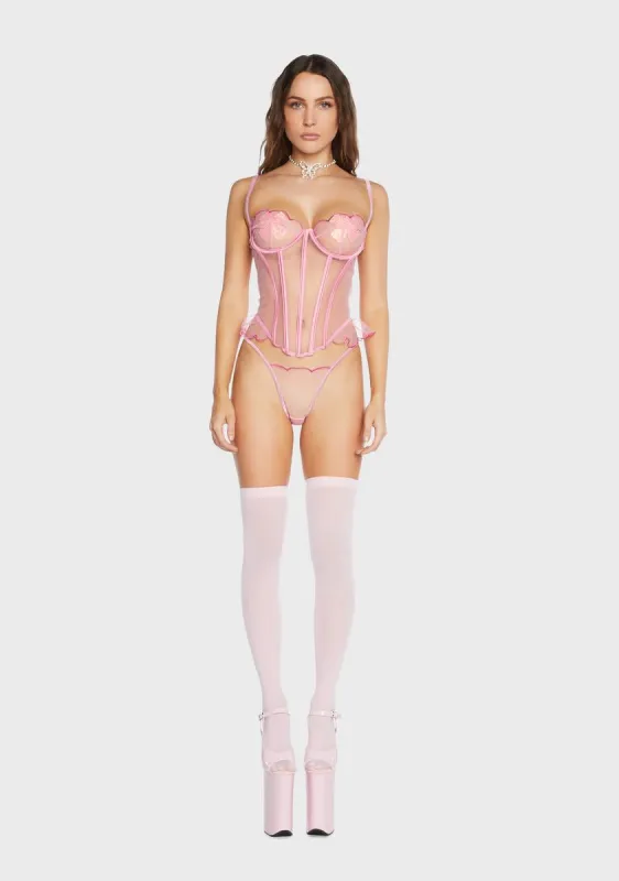 Sheer Your Love Lingerie Set sold by Dolls Kill