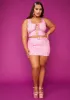 Always Pretty In Punk Belted Skirt sold by Dolls Kill
