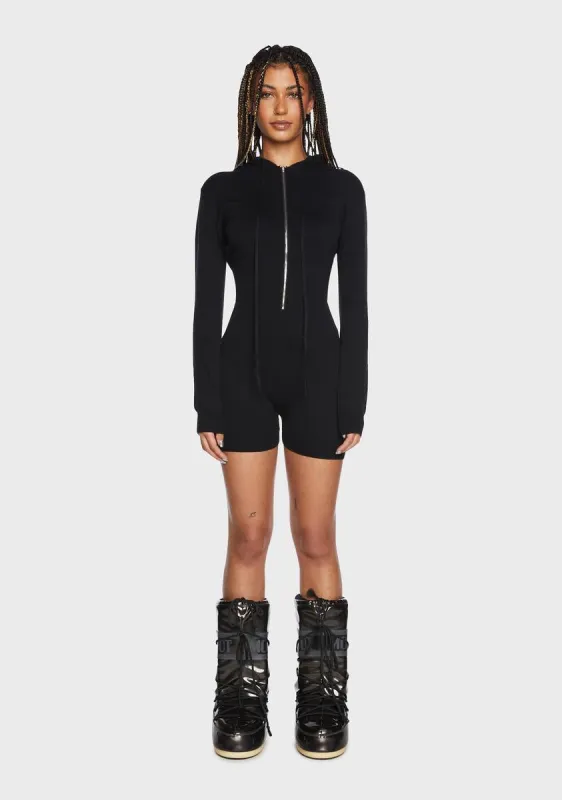 Cool Outsider Knit Romper sold by Dolls Kill