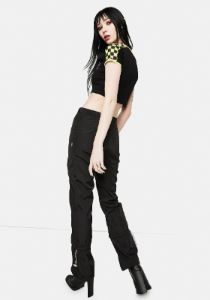 Ruched Future Pants sold by Dolls Kill