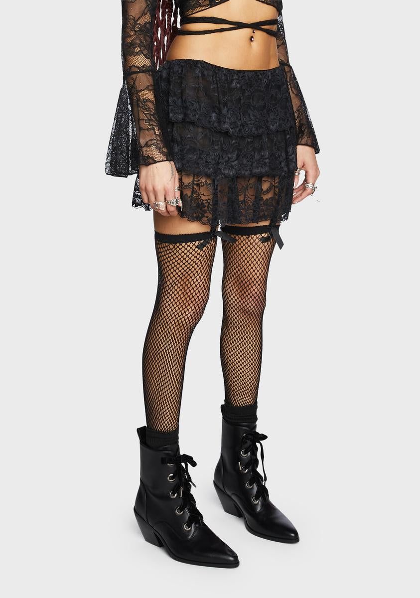 Undeniable Charm Lace Skirt sold by Dolls Kill product image thumbnail 3