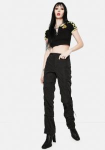Ruched Future Pants sold by Dolls Kill