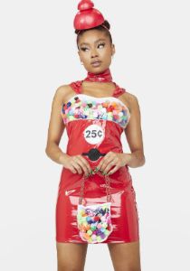 Bubble Gum Honey Costume Set sold by Dolls Kill