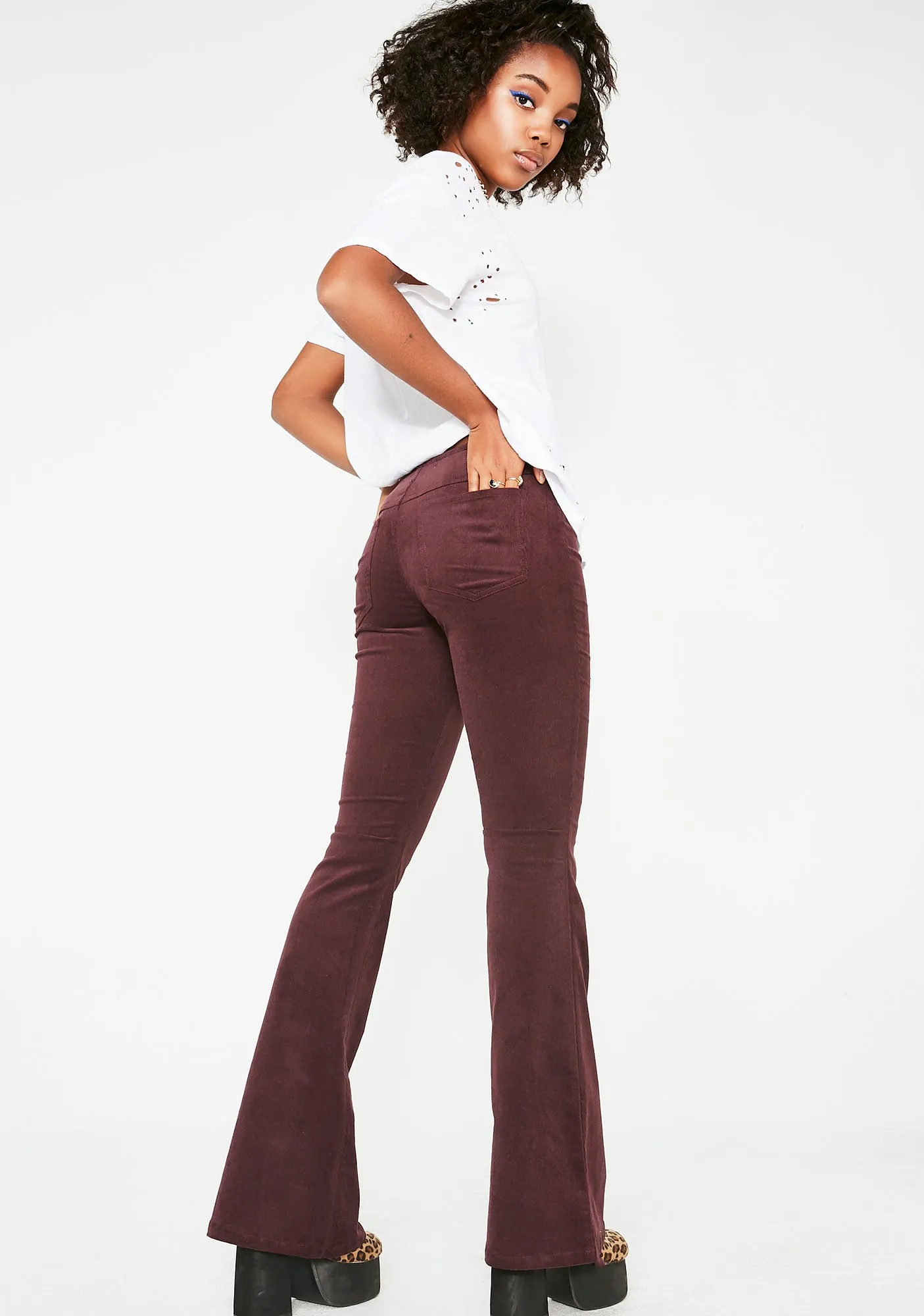 Trip Out Flared Pants sold by Dolls Kill product image thumbnail 4